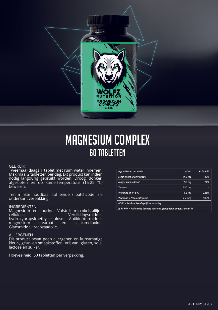 Magnesium Complex - 60 Tabletten
